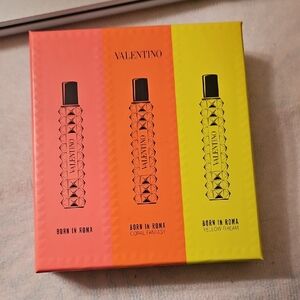 Valentino Born in Roma Trio Set - Pink, Coral Fantasy, Yellow Dream